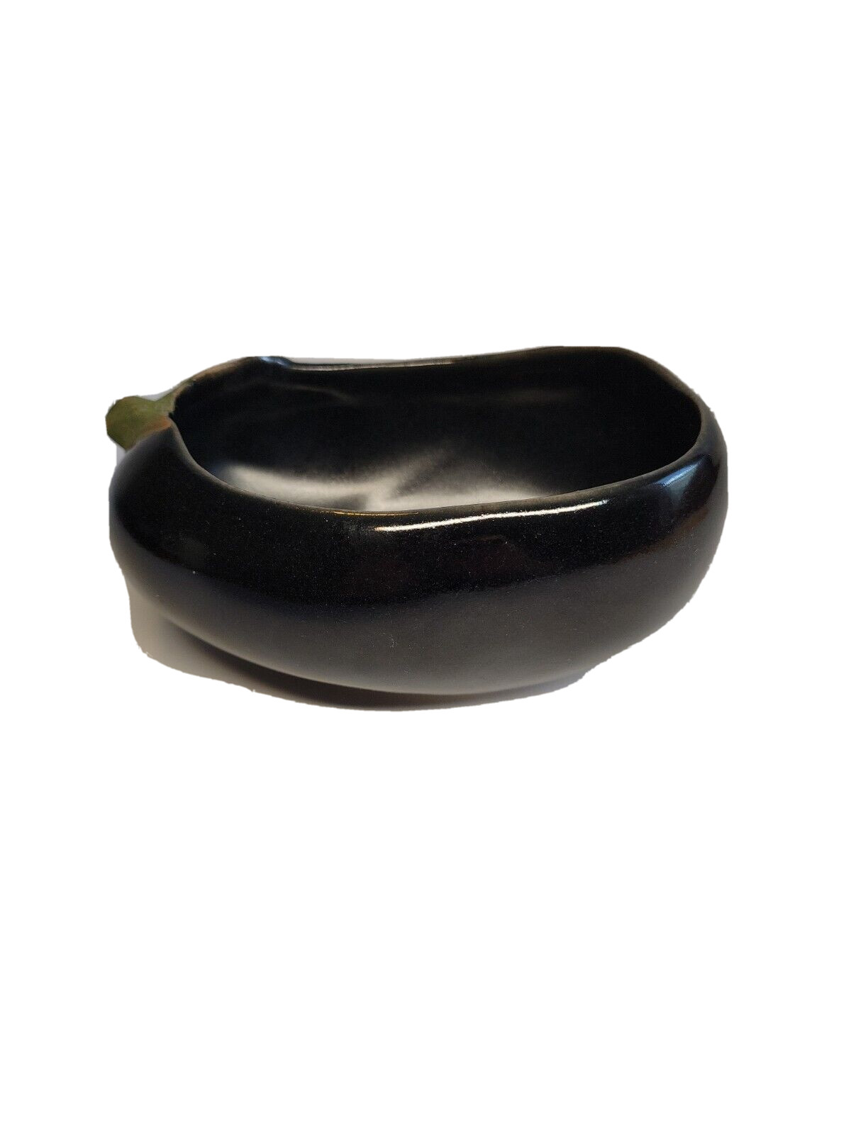 Patricia Garrett Eggplant Bowl Great Impressions Art Pottery Studio Vintage 6″