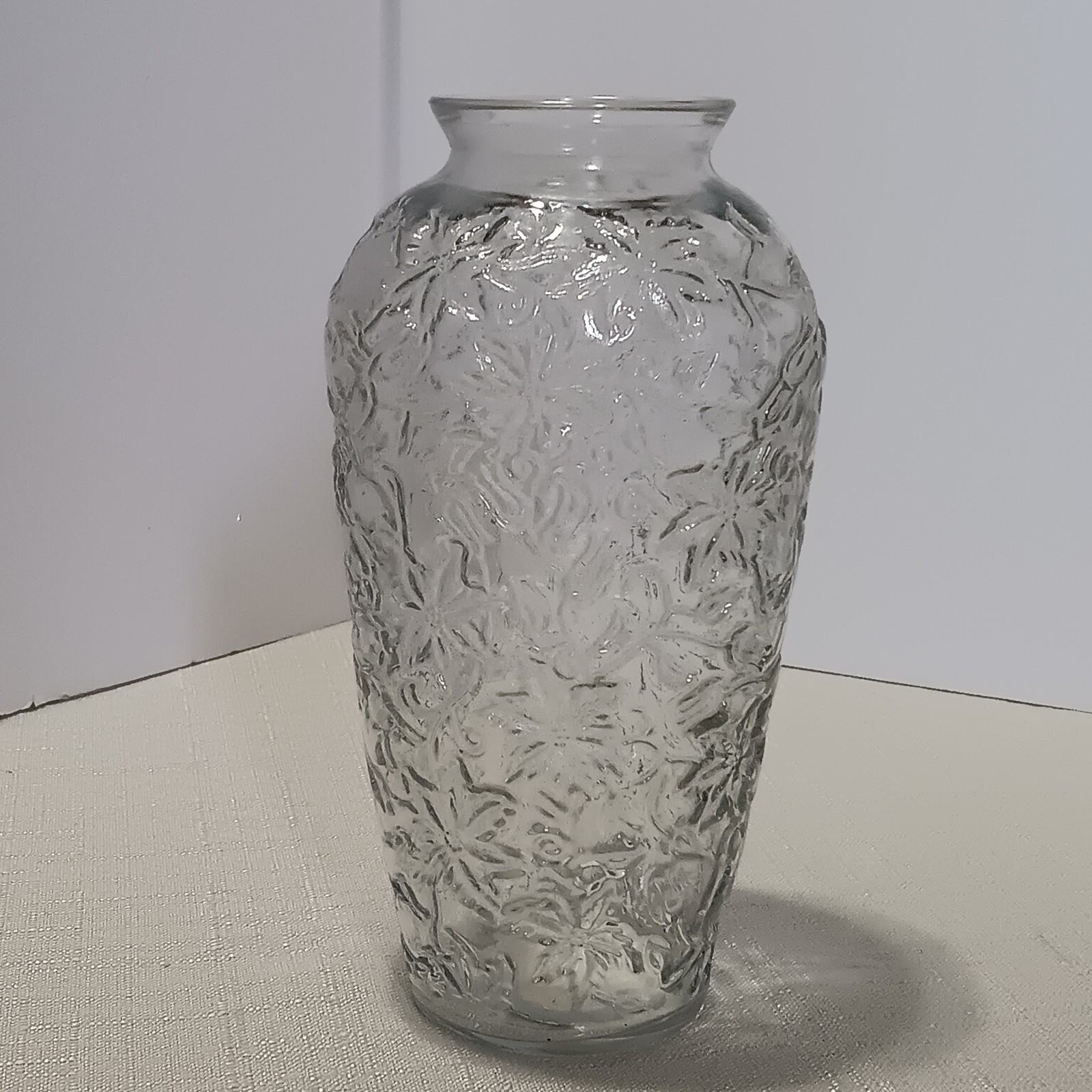 Princess House Fantasia Crystal Glass Vase, 9″, Pre-owned, See Photos