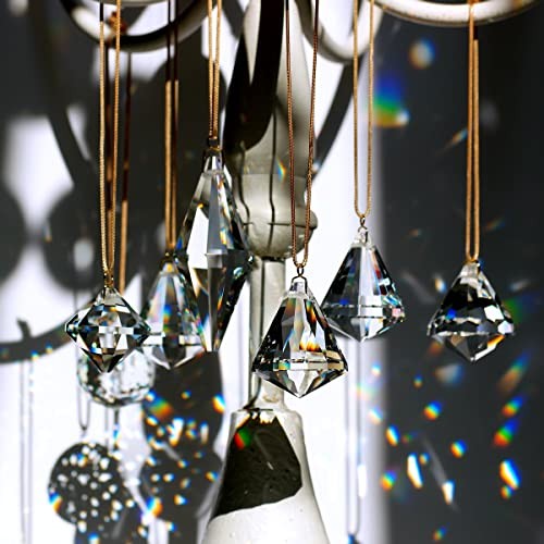 Crystal Chandelier Parts Sun Catcher Prism for Window Hanging Jewelry Clear