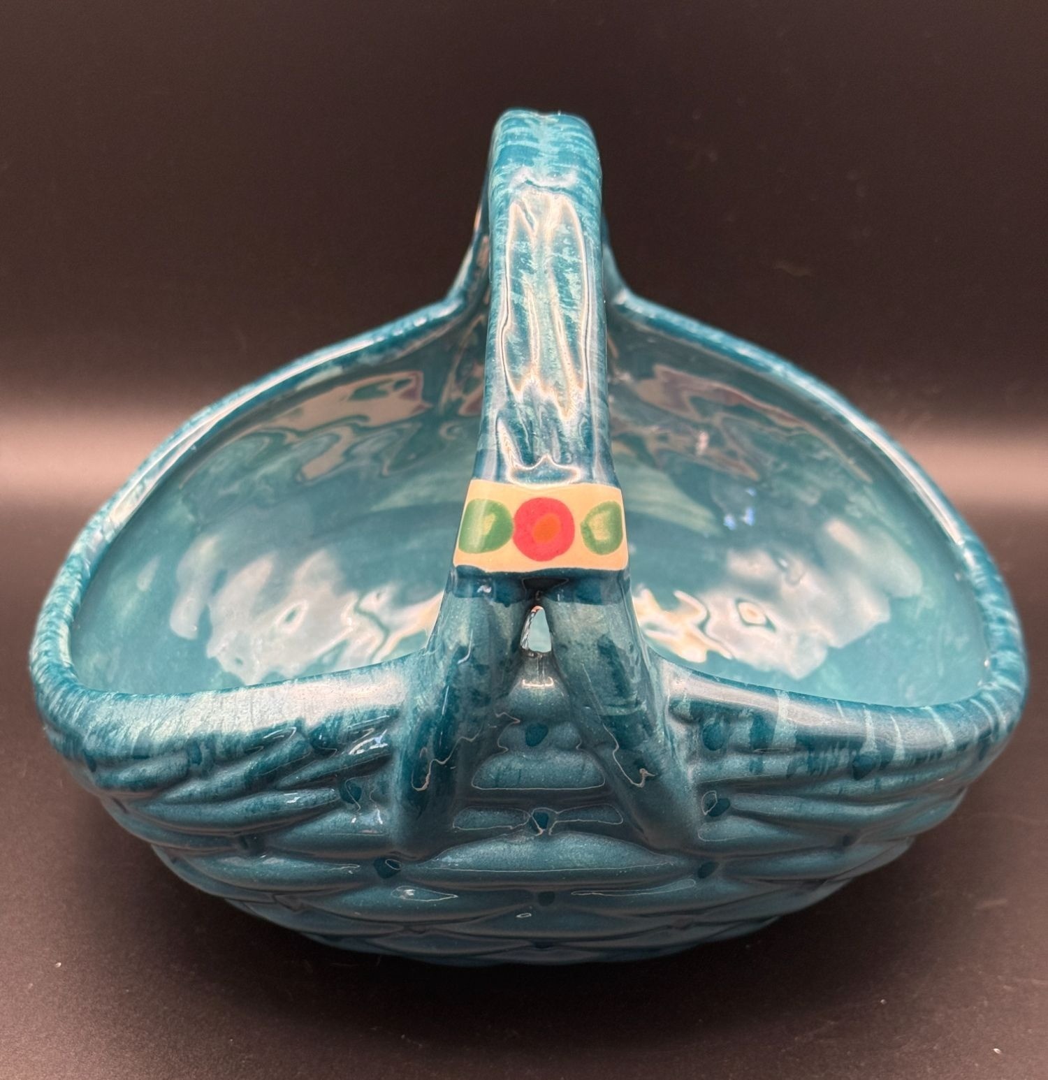 Gail Pittman Studio Pottery Basket | Signed & Dated 1993