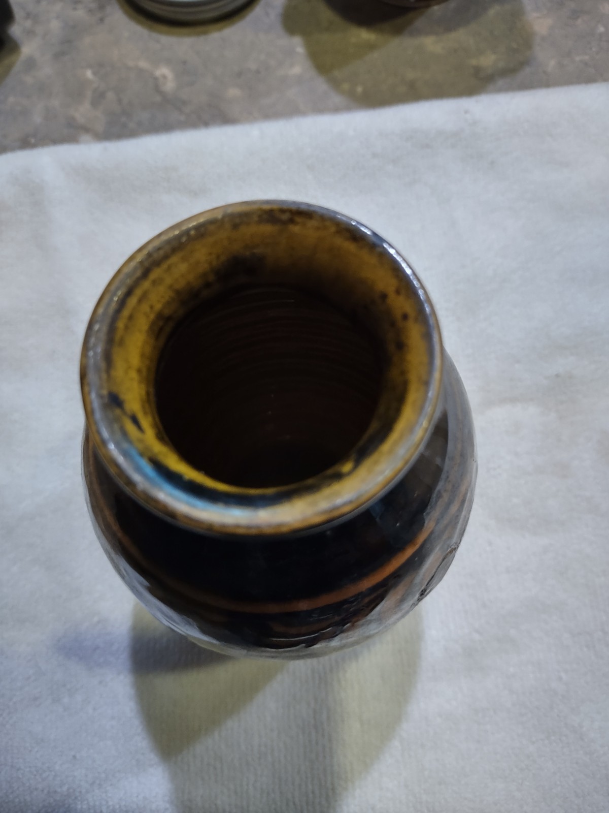 Germany 1900s Pottery Vase Stamped