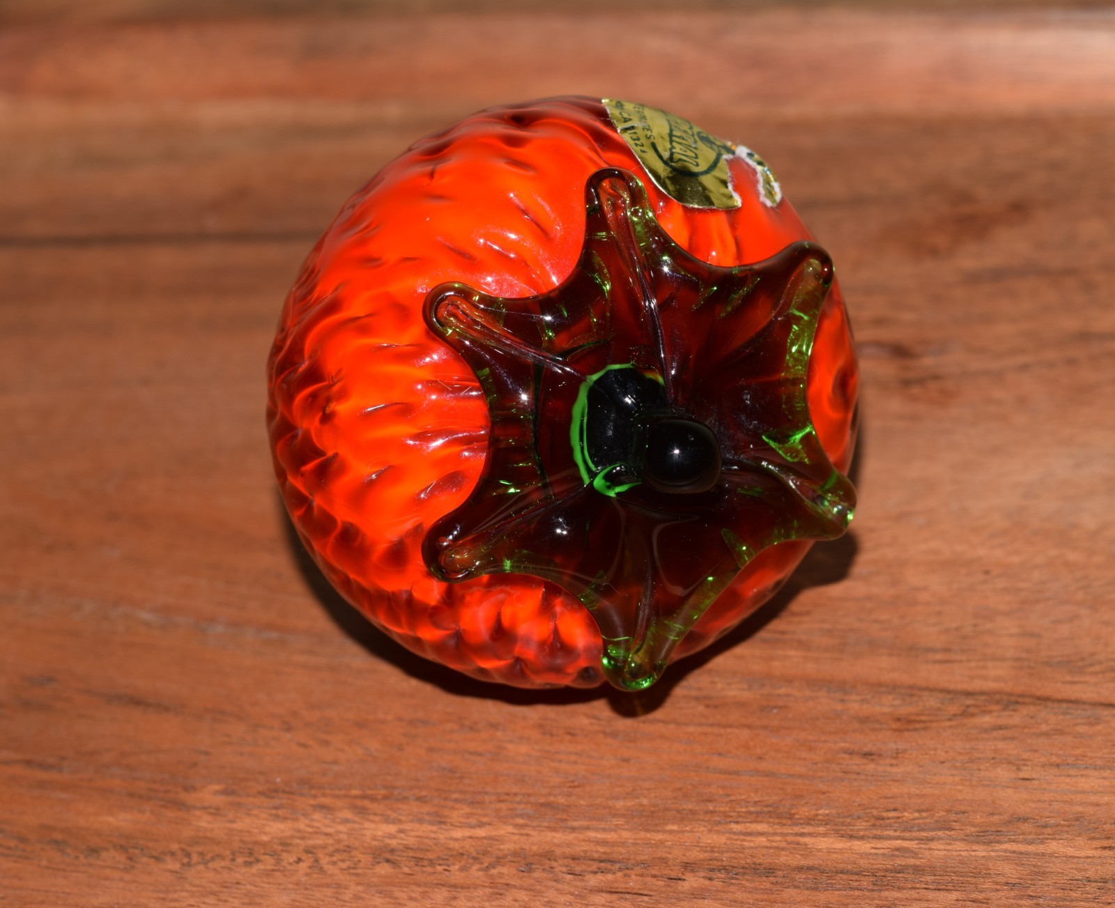 MURANO GLASS IMPERIAL GLASS STRAWBERRY PAPERWEIGHT SOLID EXC