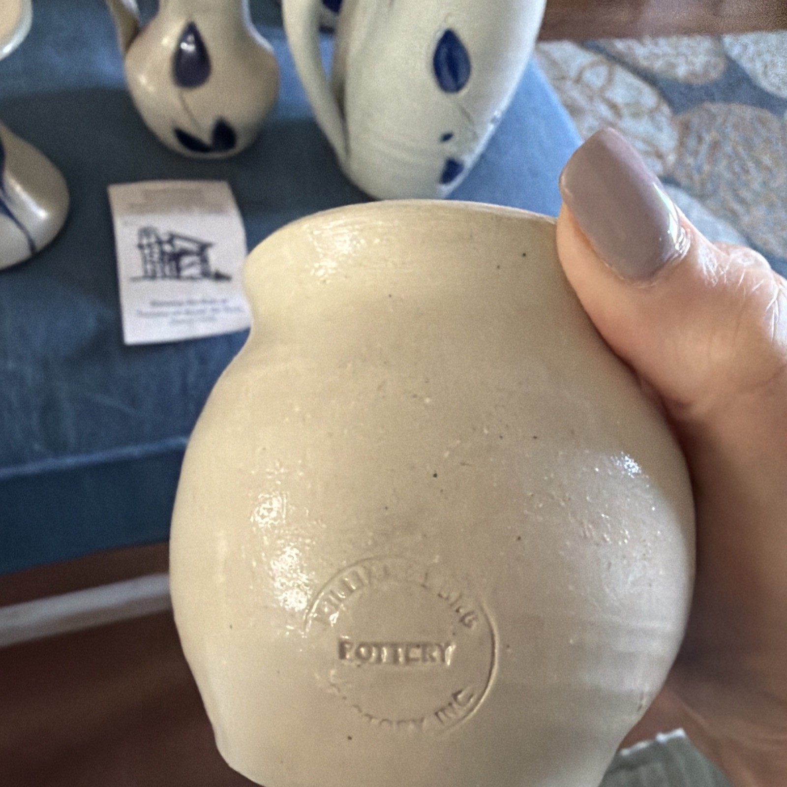 10 Piece Williamsburg Pottery Unused All Authentic And Stamped
