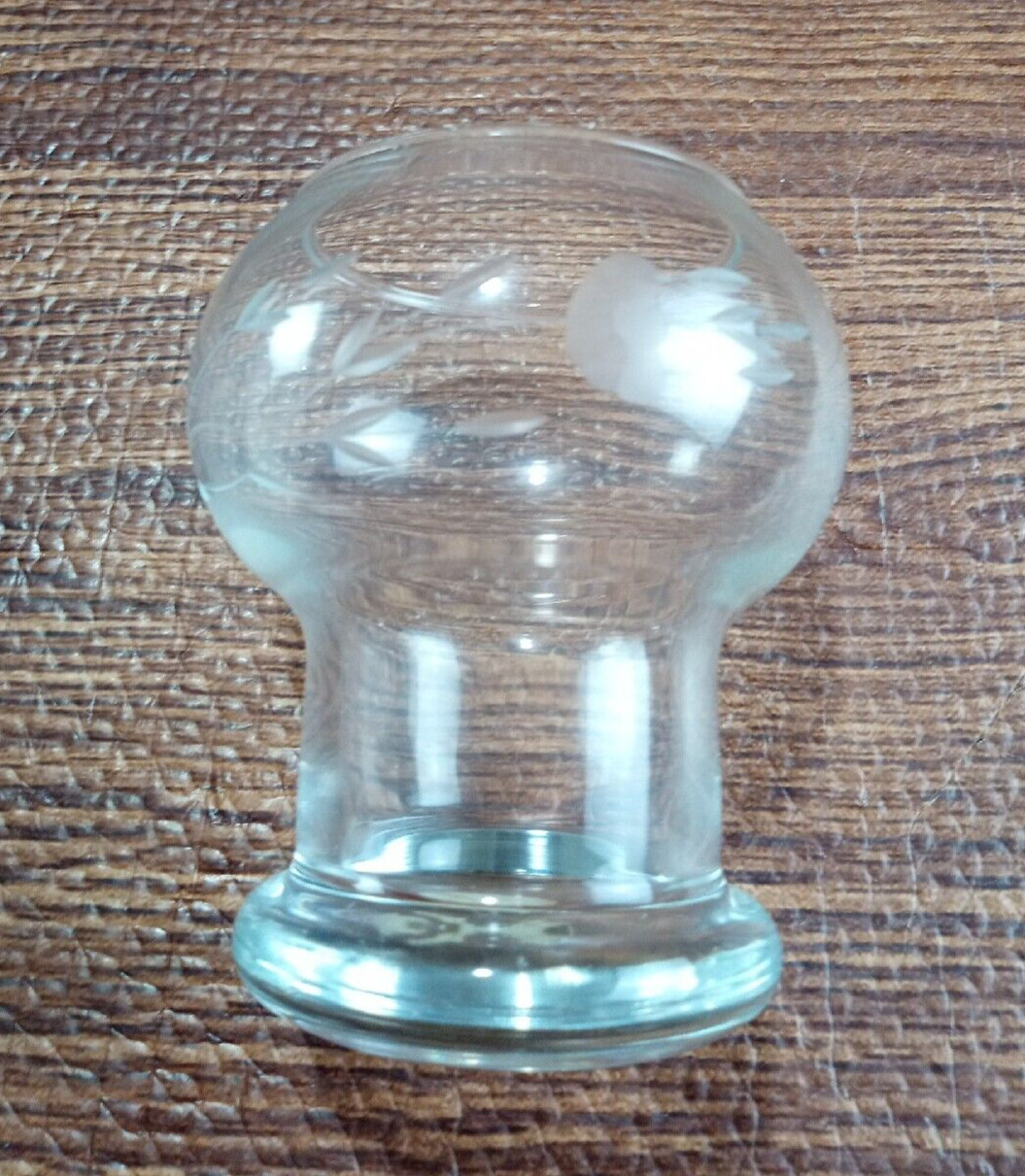 Princess House Crystal 4″ Votive Candle holder Heritage Pattern Blown Glass