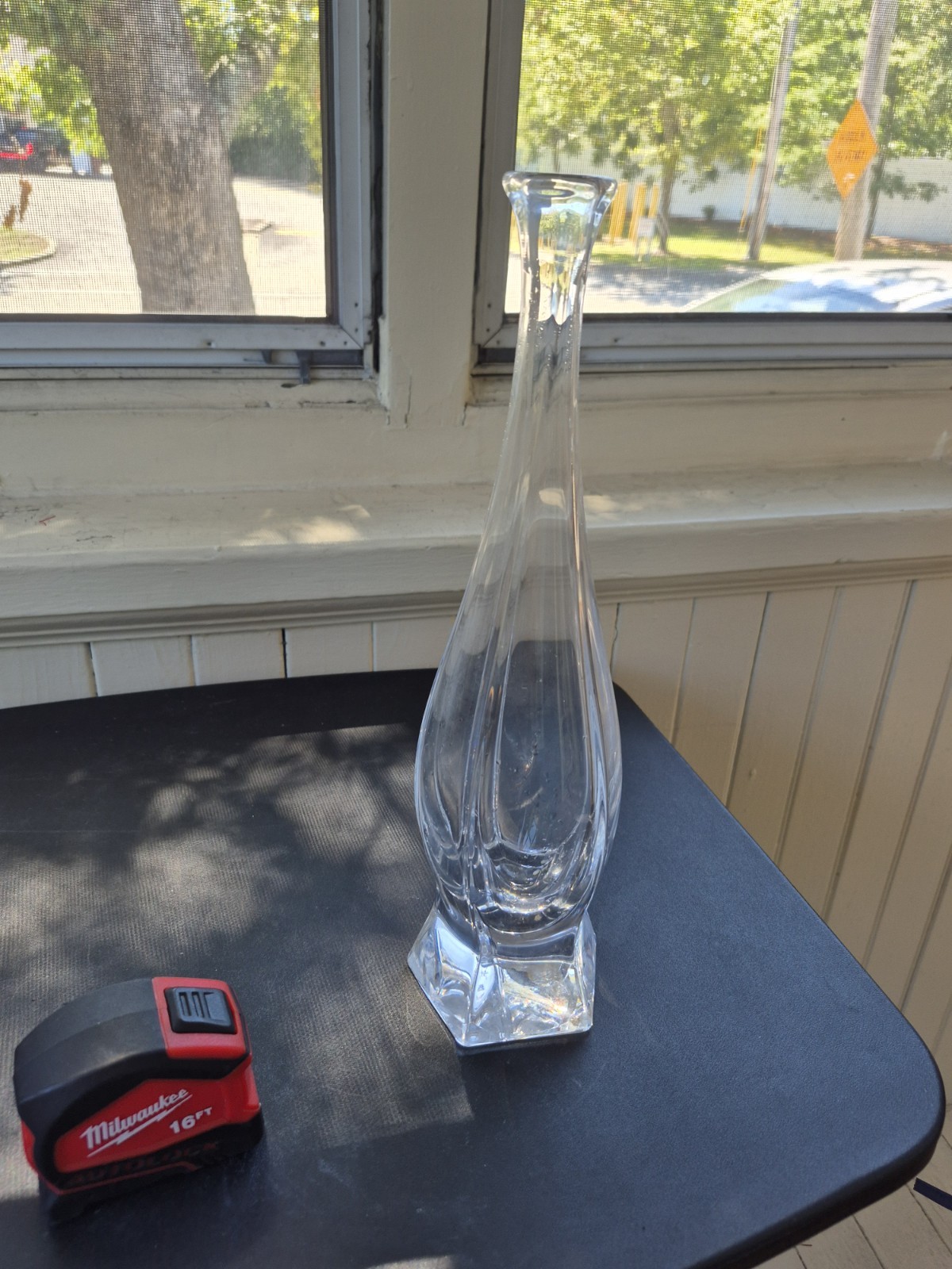 Daum France Crystal Vase