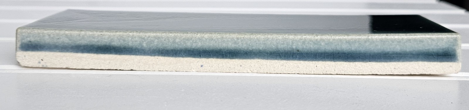 Motawi Tileworks Sapphire Glazed Glossy Tile Ann Arbor Michigan 6×2