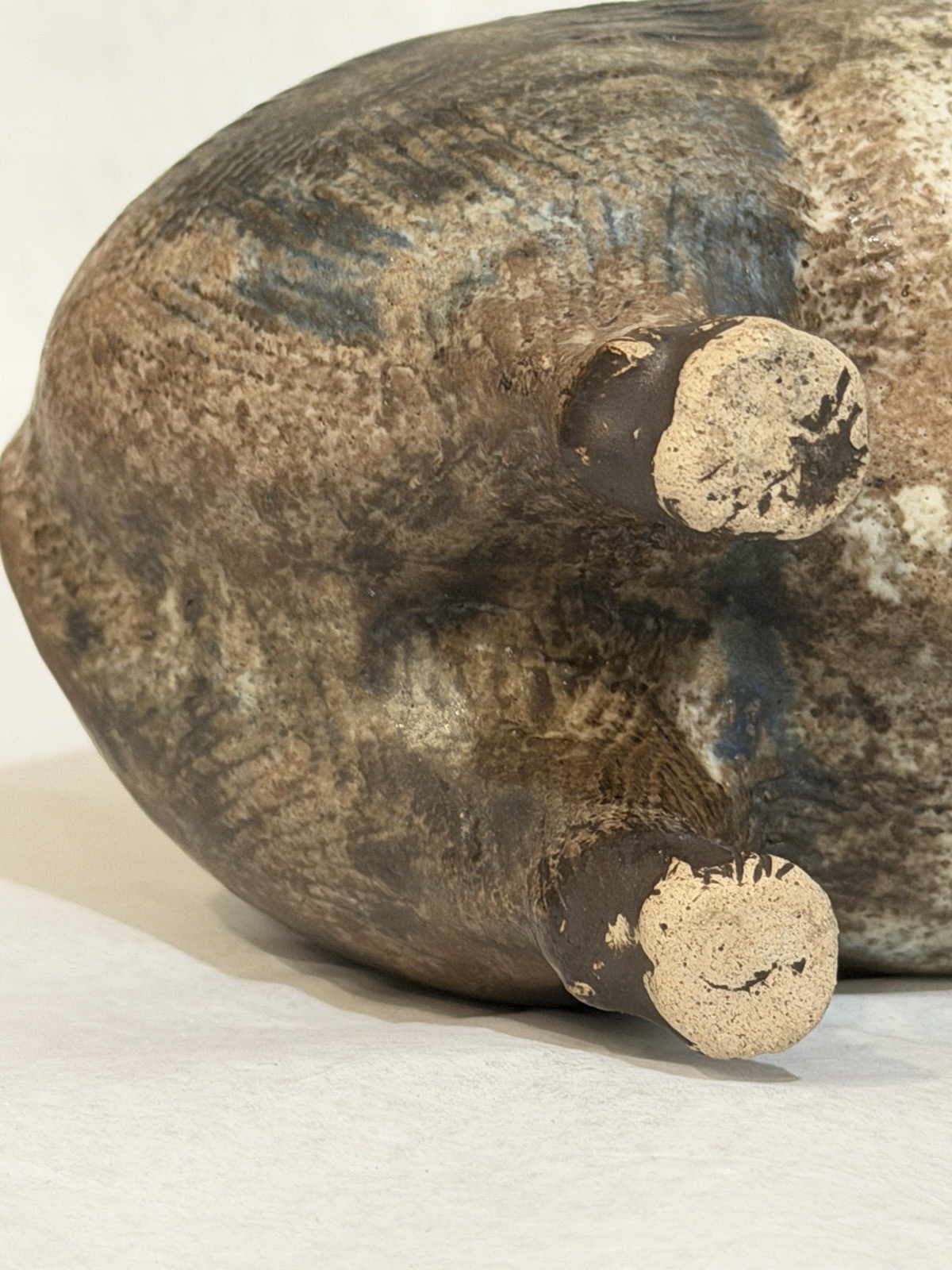 Peter’s Pottery Pig Hog Nutmeg Brown, McCarty Protege Peter Woods, Mississippi