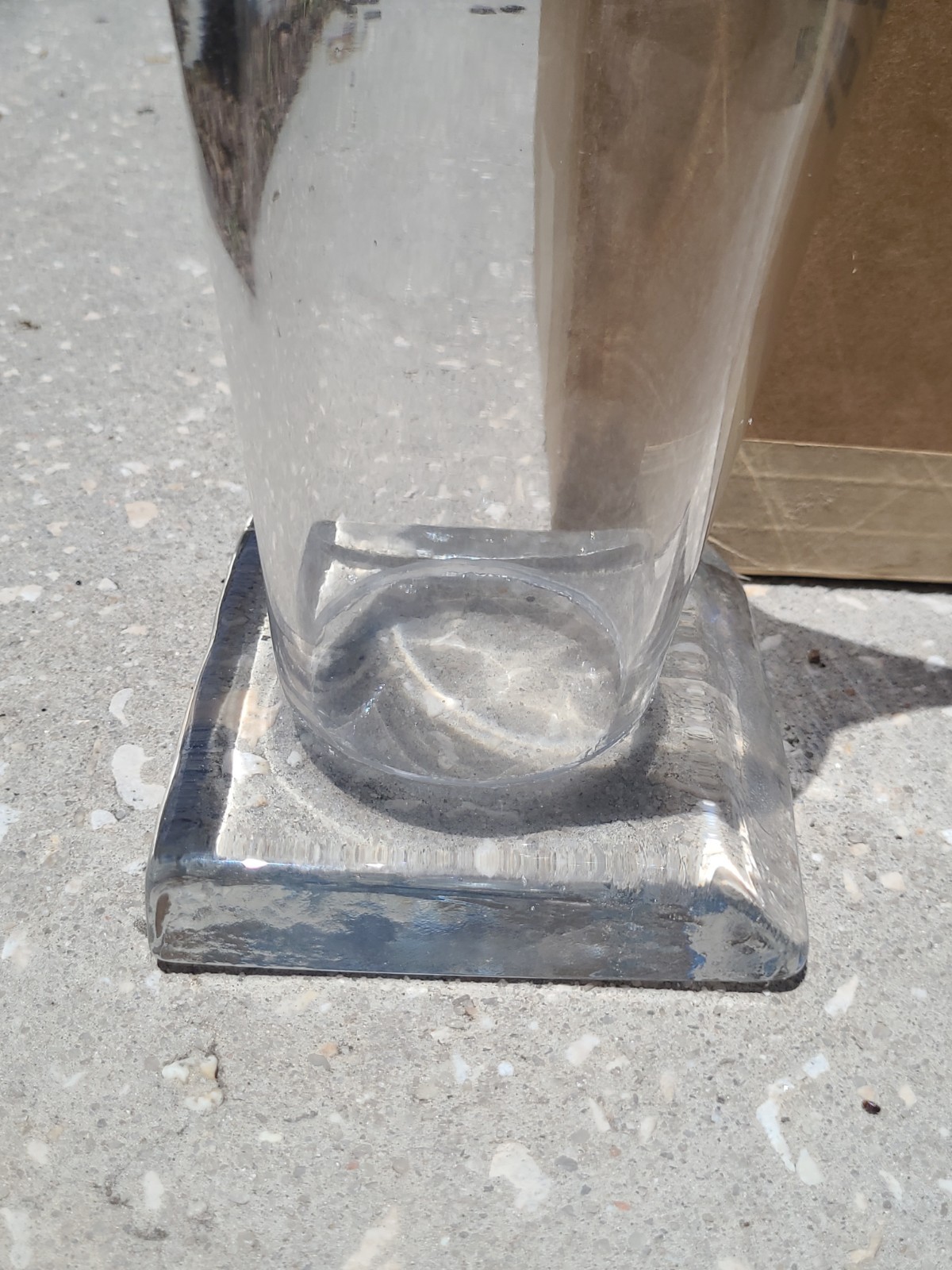 Blenko Clear Blown Glass Emperor Penguin Beautiful 11″ 4.5 Pounds #1
