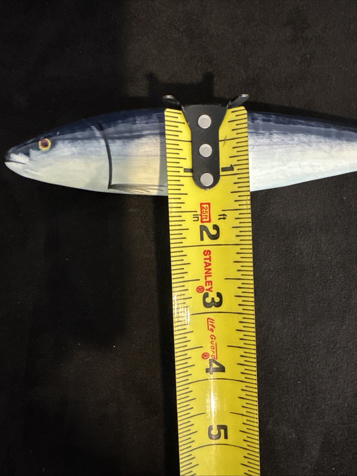 Vintage Ceramic Sardine Fish Jay Willfred For Andrea By Sadek 8″ Knife Rest