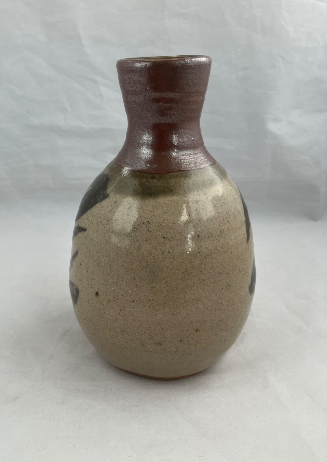 OTTO HEINO Signed Studio Art Pottery Stoneware Vase