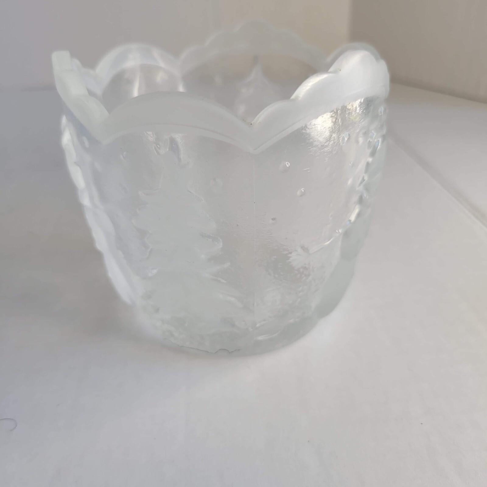 Block Crystal Votive Candle Holder Glass Multi-purpose