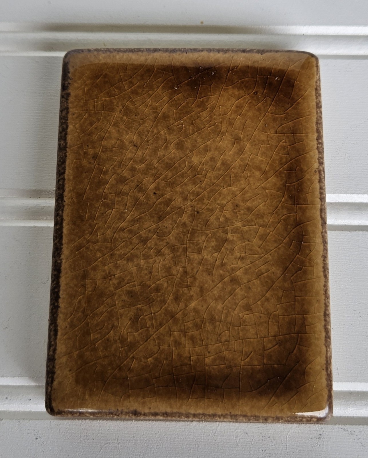 Motawi Tileworks Brown Chestnut Glazed Glossy Tile Ann Arbor Michigan 4×3