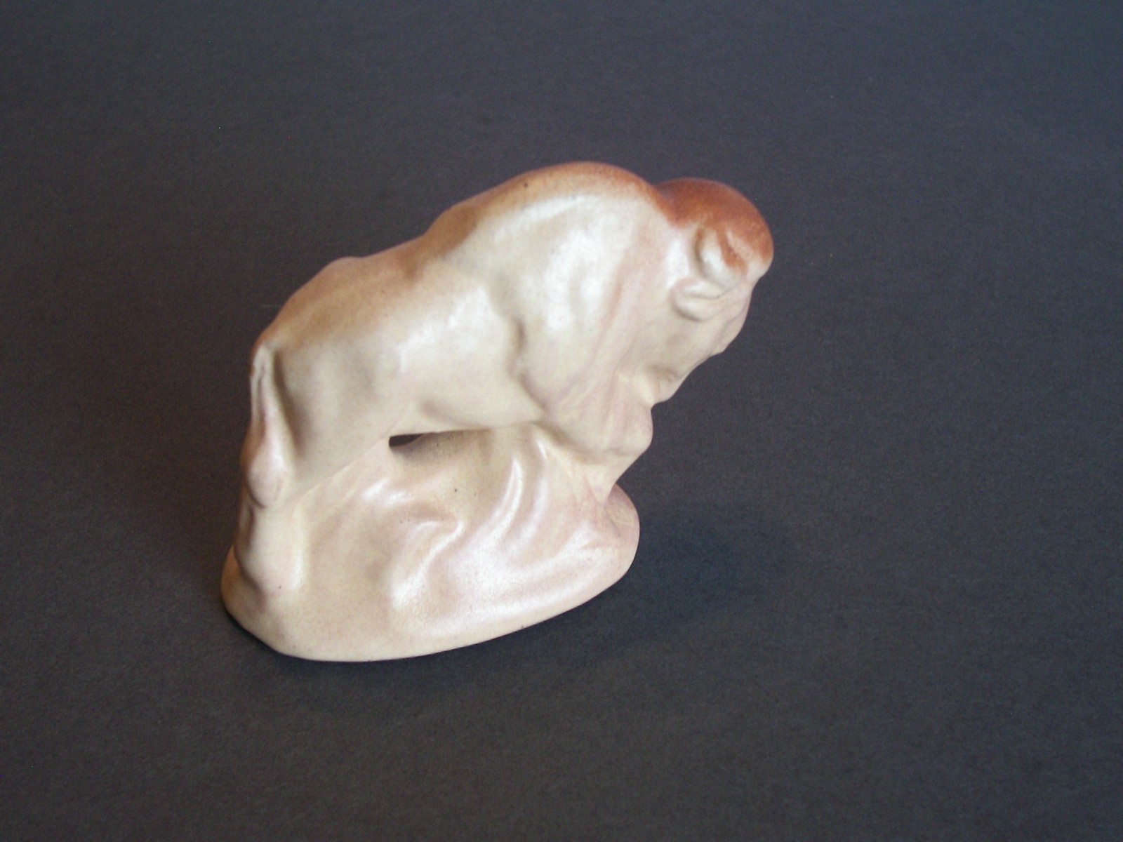 Rosemeade Pottery Buffalo Figurine