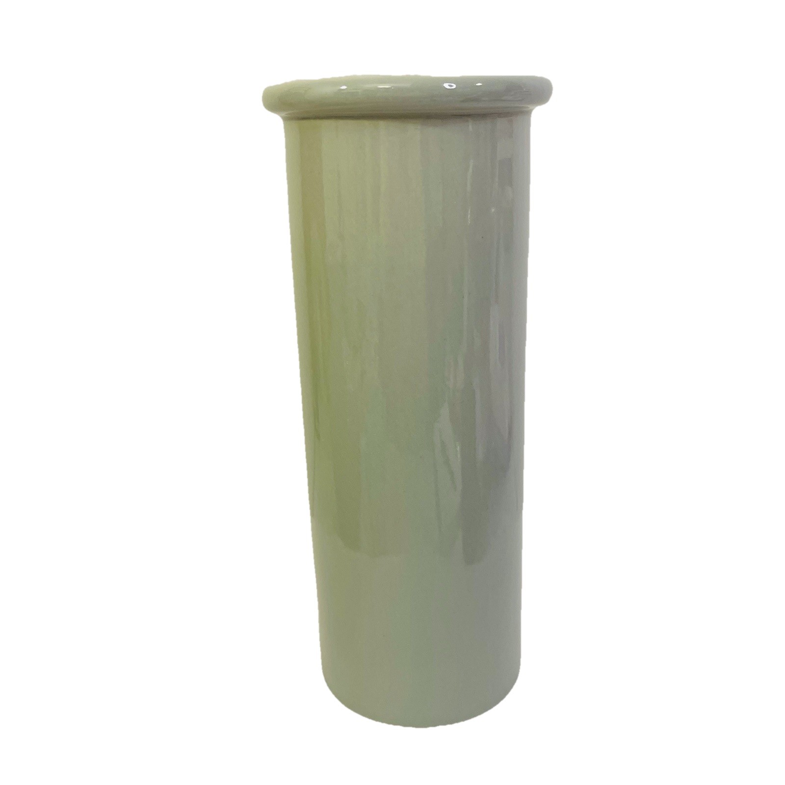 Dansk Cylinder Vase Gray 7 5/8″ Ceramic International Designs Japan