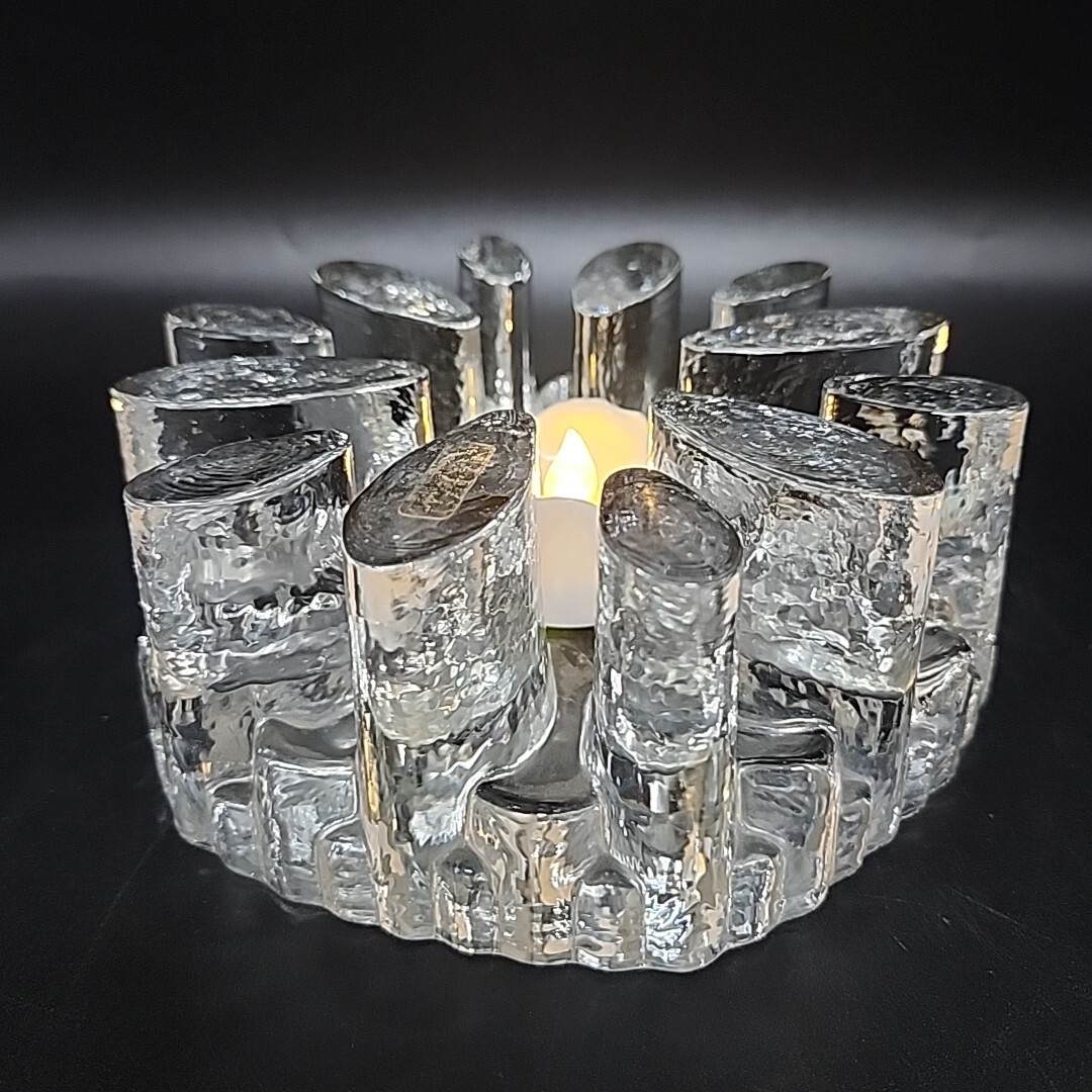 Bel Mondo Glasdesign Becker Design Tea Light Warmer 6 1/8” W. Germany
