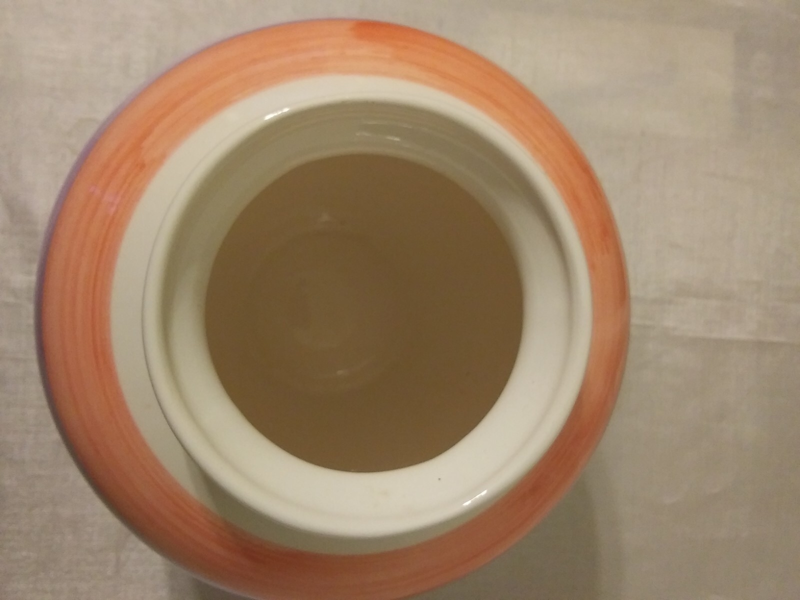 Fun Striped Art Pottery Vase~Pink-Green-Orange-Lilac-Peach~Signed~6 in Tall