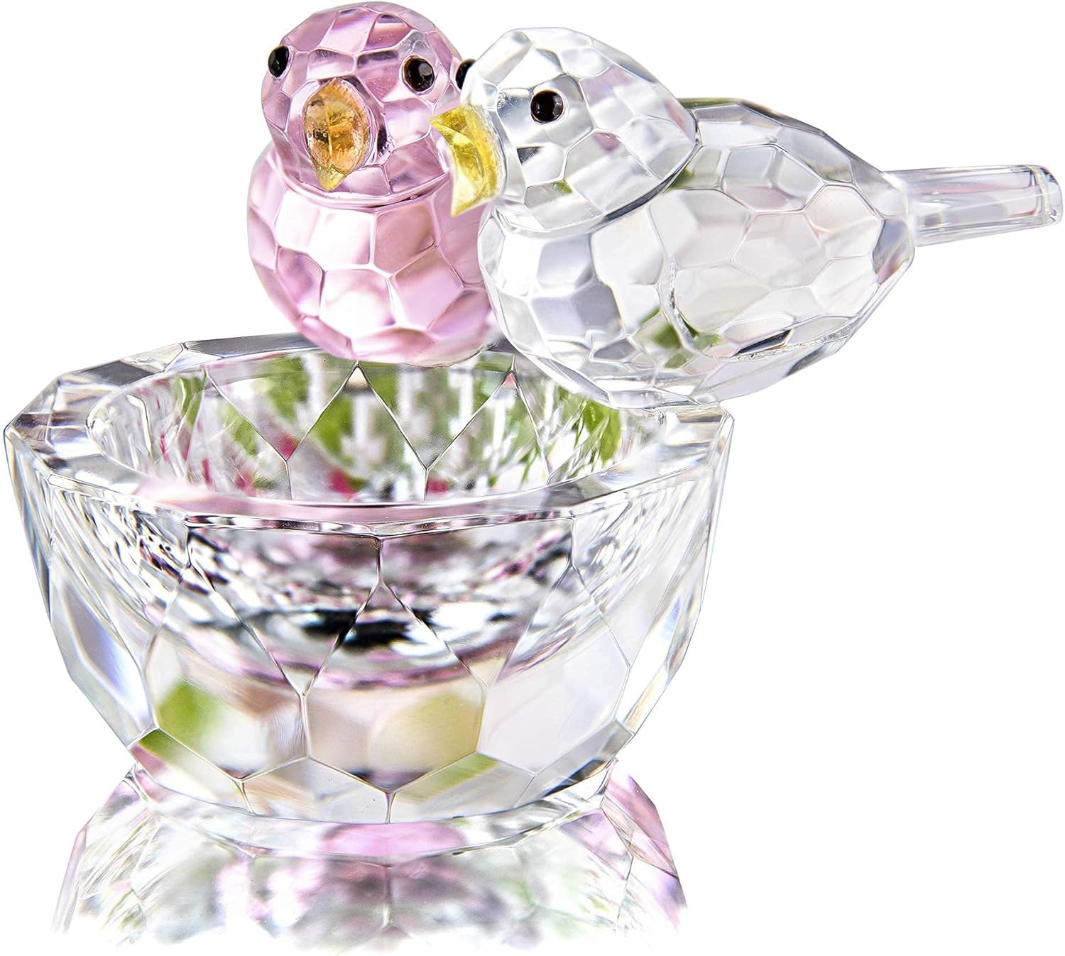 NEW Crystal 2024 Crystal Bird Figurine Collectible Art Glass Home Deco