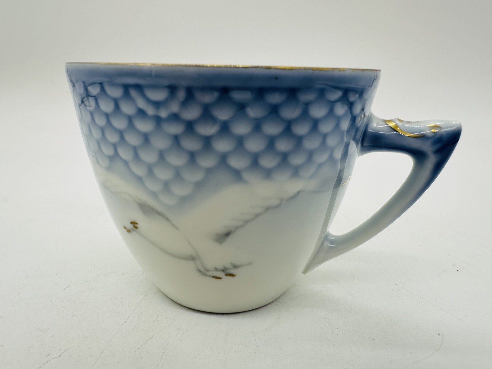 Coffee Cup Porcelain Gold Zecchino Gabbiani Royal Copenhagen Bing & Grondahl 305