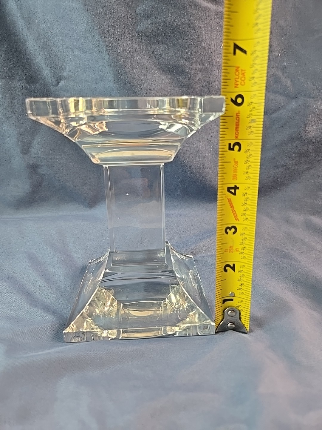 Royal Limited Crystal Czech Crystal Pedestal Candleholder