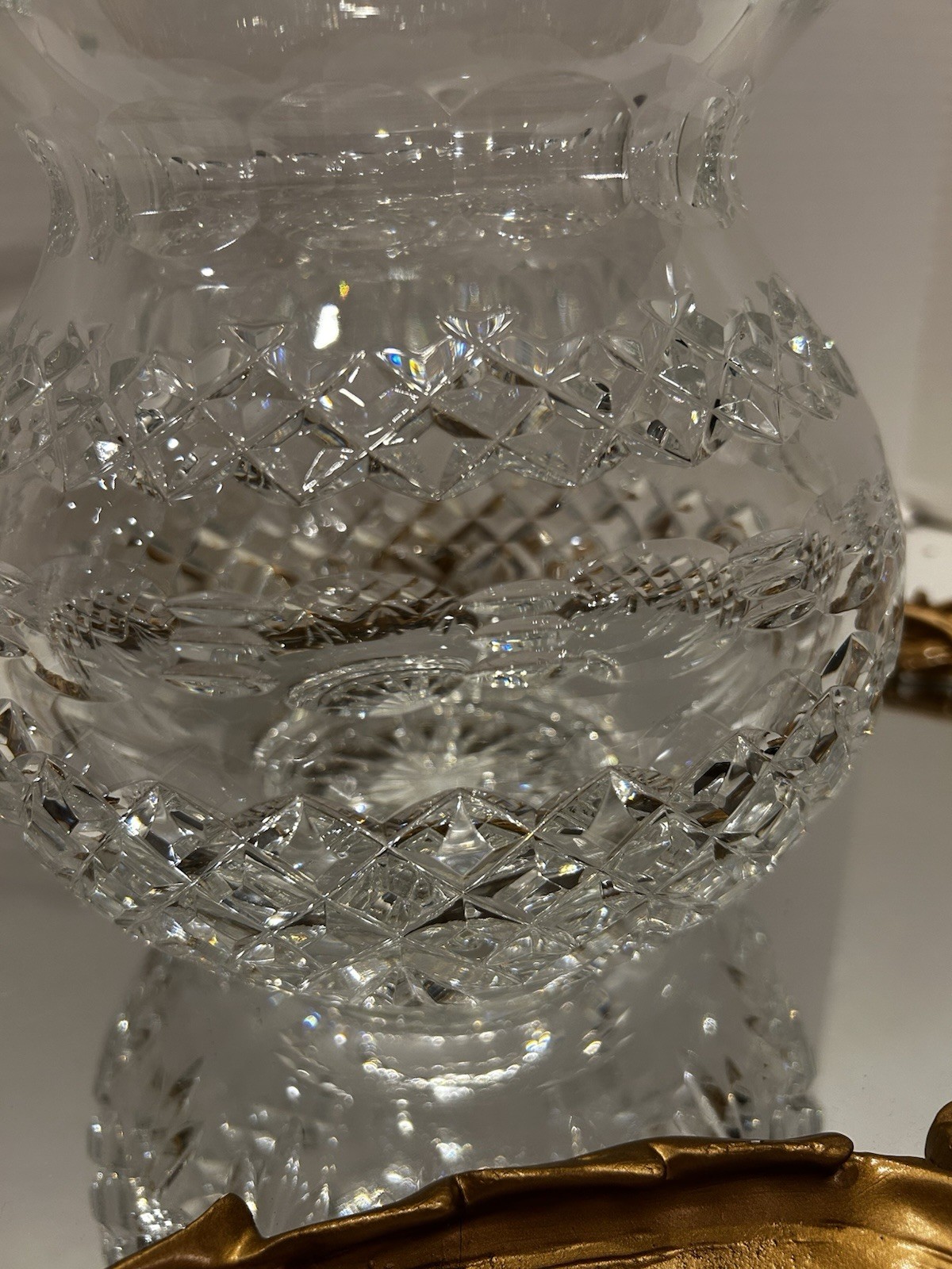 Waterford Crystal America’s Heritage Martha Washington Unity Vase Ireland