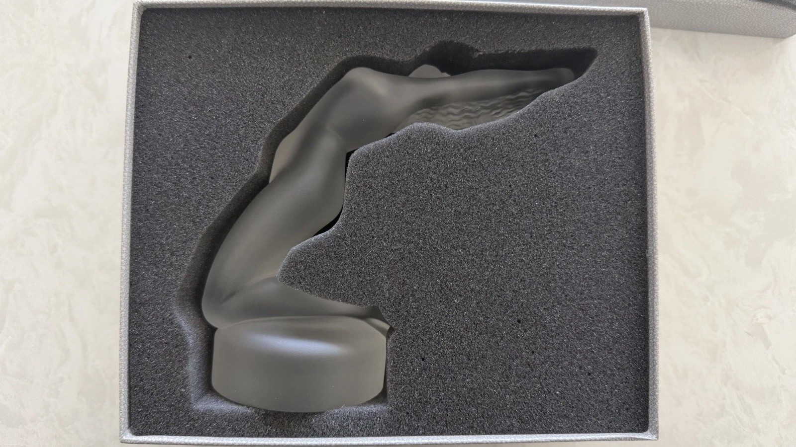 BRAND NEW IN BOX – LALIQUE “CHRYSIS” CHRYSTAL RADIATOR MASCOT NUDE FIGURINE