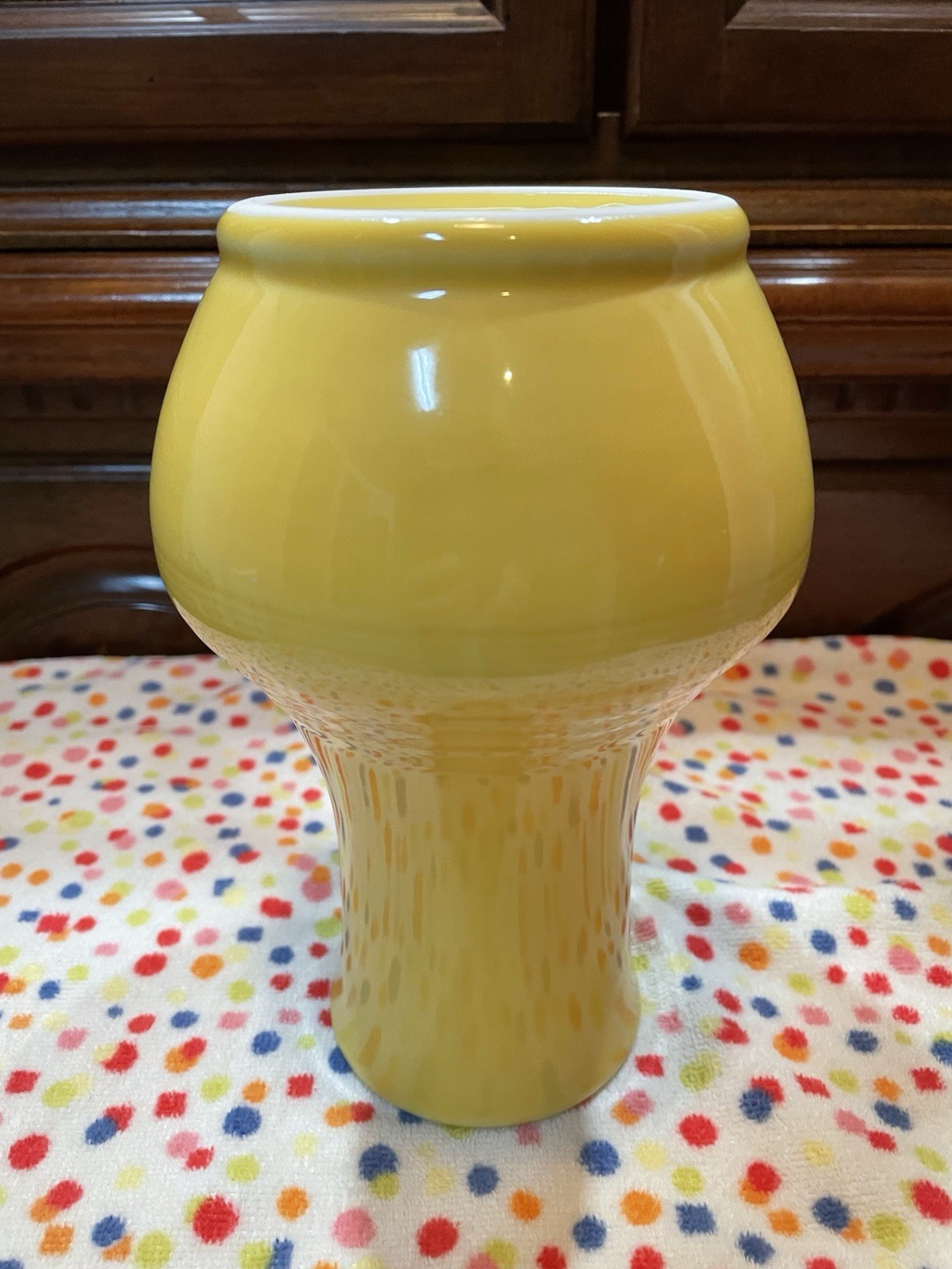 Fiesta Vase Royalty Sunflower *FIRST QUALITY* Not Seconds Pristine New 7 1/2 In