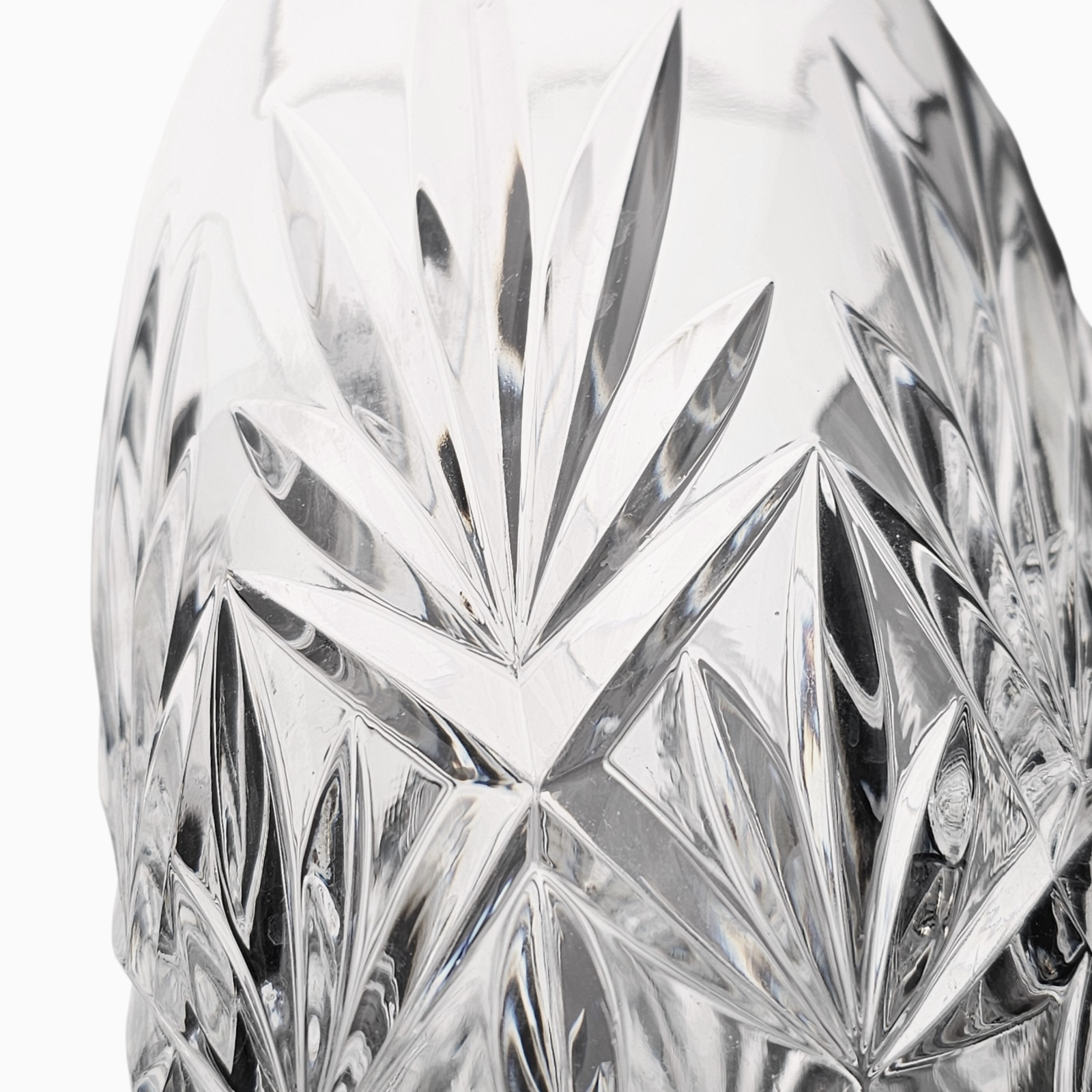 VTG Cristal D’Arques-Durand Mystique Pattern Cut Crystal Flower Vase – 11 Inch