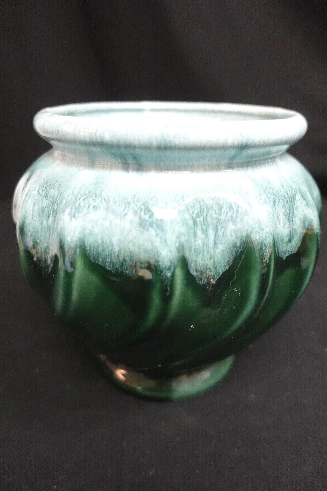 Swirl Art Pottery Urn or Vase #803 USA