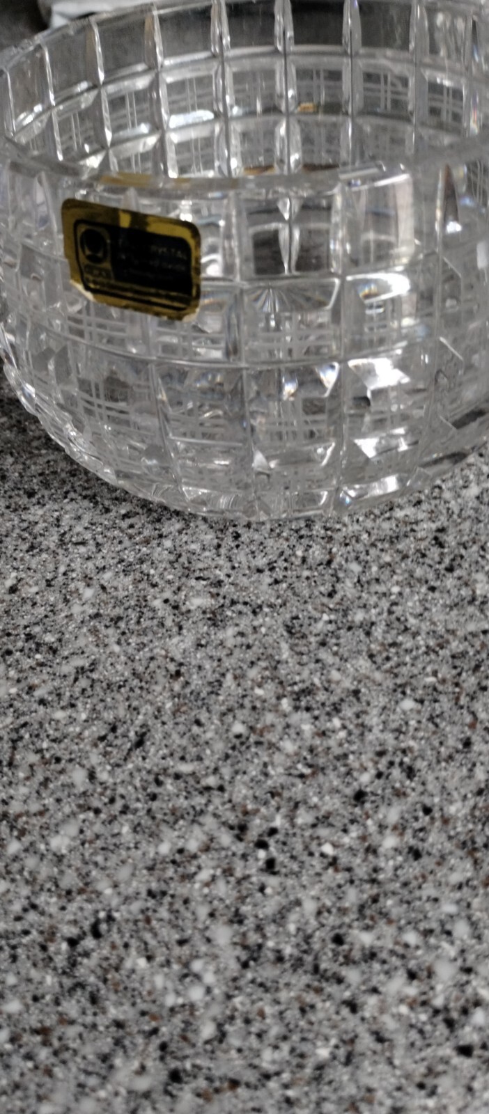 1 Waterford Crystal 7″ Vase Tralee Pattern, 1candy Bowl, 1 Candle Holder