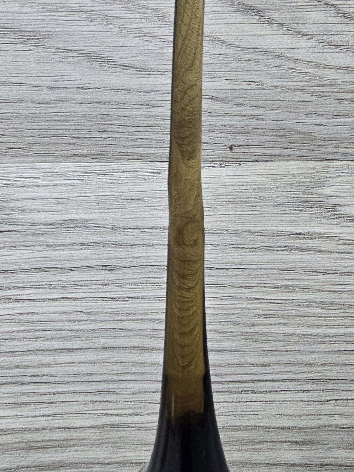 Vintage Viking Glass Epic Long Tail Bird Figurine Brown Root Beer Nutmeg 9.25″