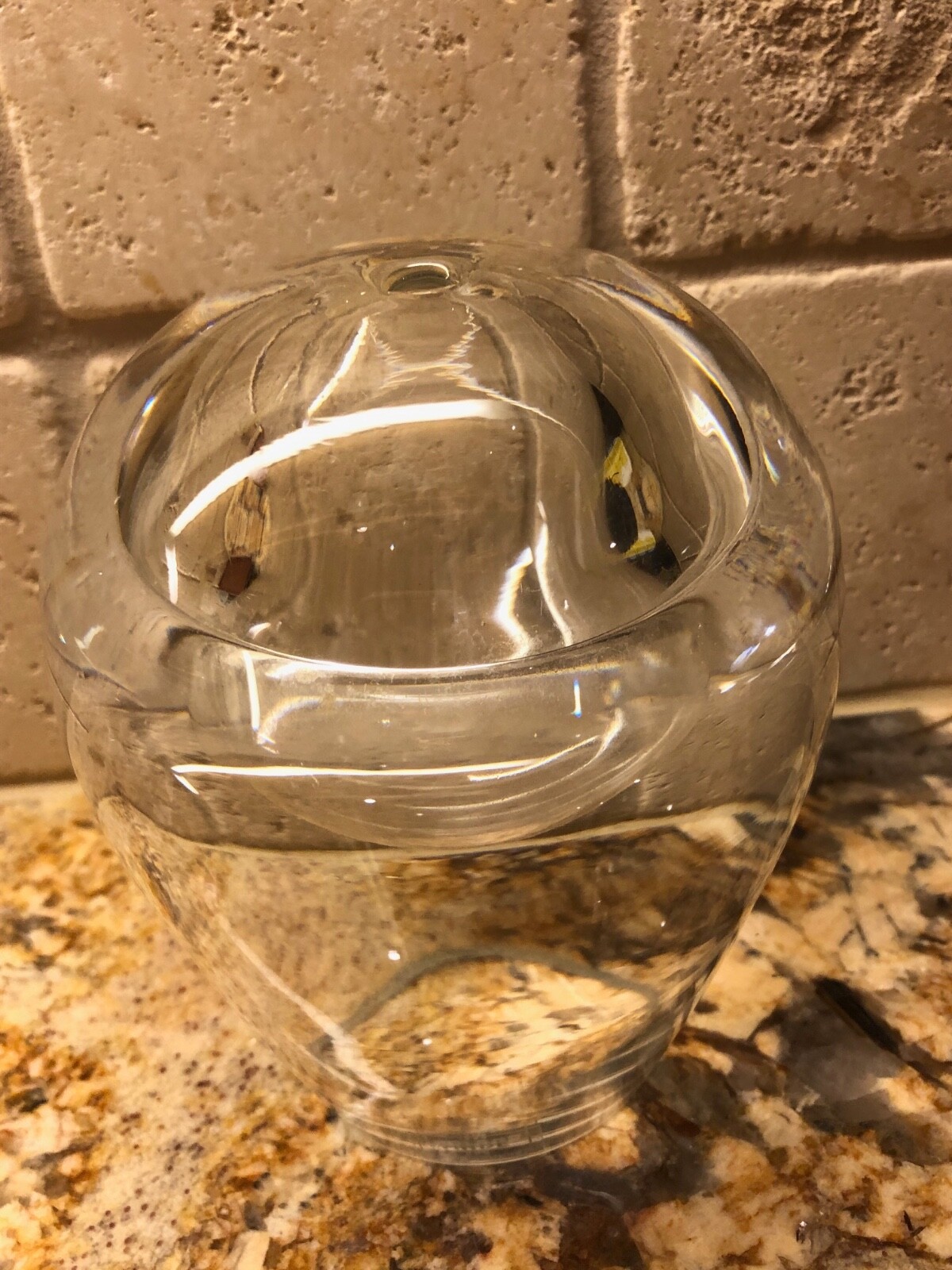 Bulicante MCM Blown Glass Vase Made in Poland 5.25″ x 4″