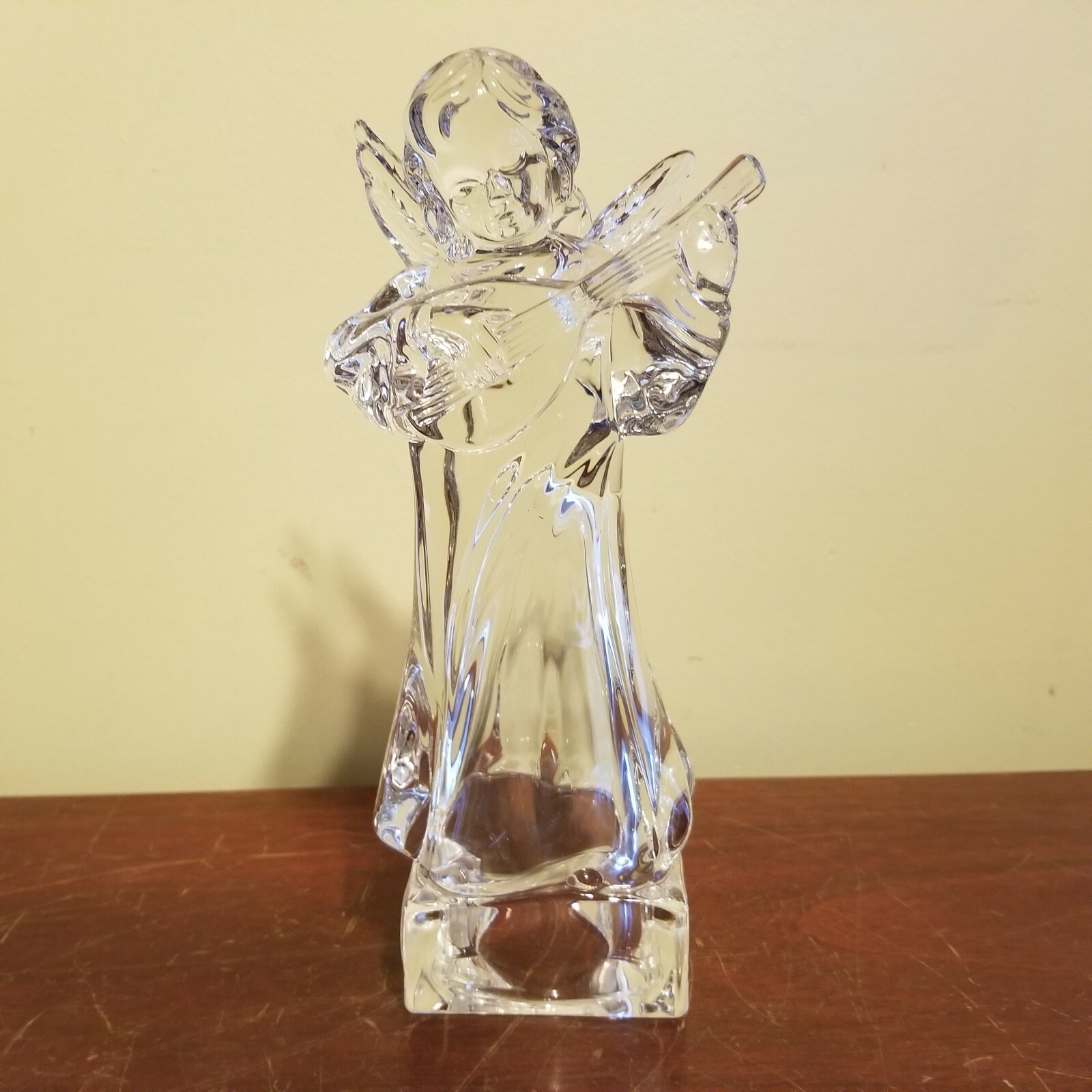 Mikasa Angelic Mandolin Angel Herald Collection Made in Germany Lead Crystal
