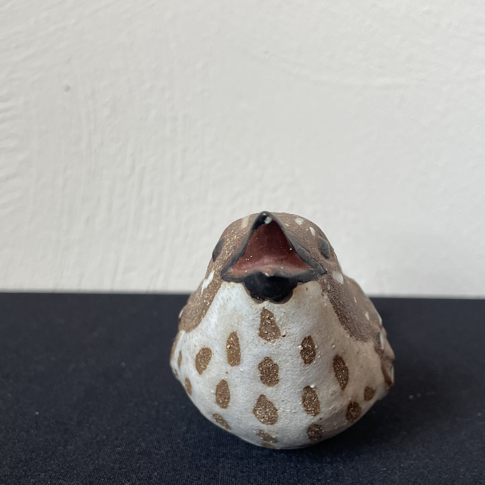 Vintage Andersen Design Art Studio Pottery Bird Warbler Clay Ceramic