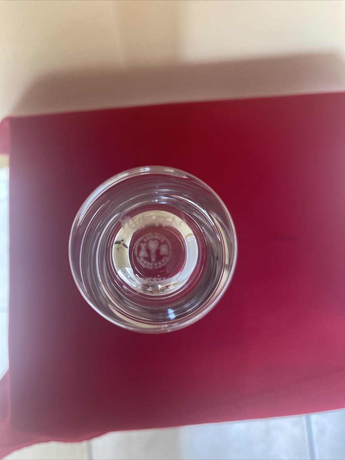 ARIK LEVY BACCARAT INTANGIBLE HORIZON VASE 8.5”