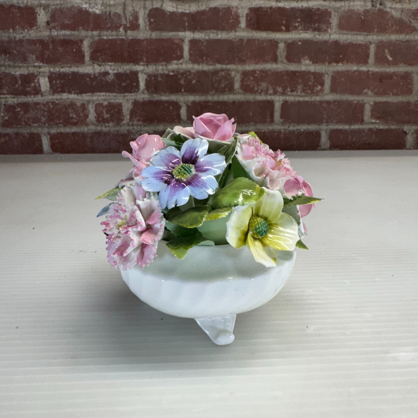 Royal Adderley Bone China Floral Porcelain Flower Bouquet Figurine England