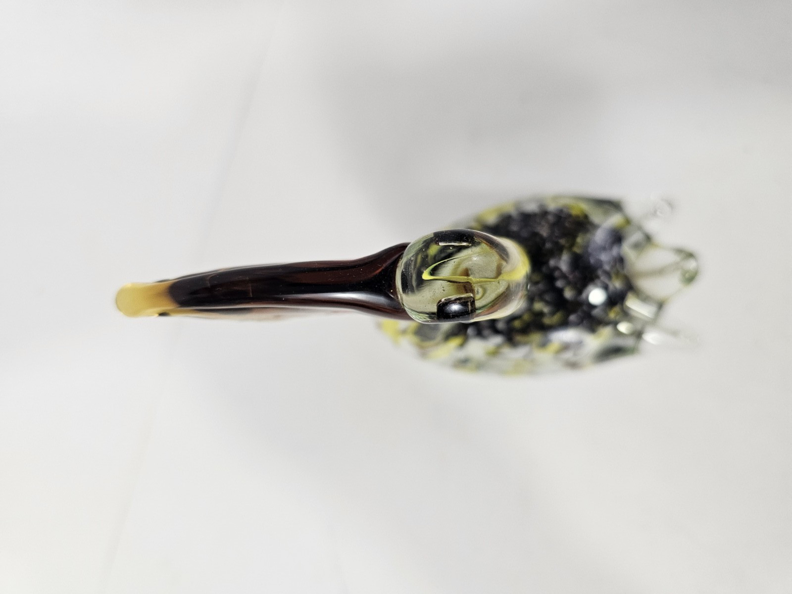 Vintage Retro Art Glass Pelican Murano Style Figurine Murano Style Coastal Bird