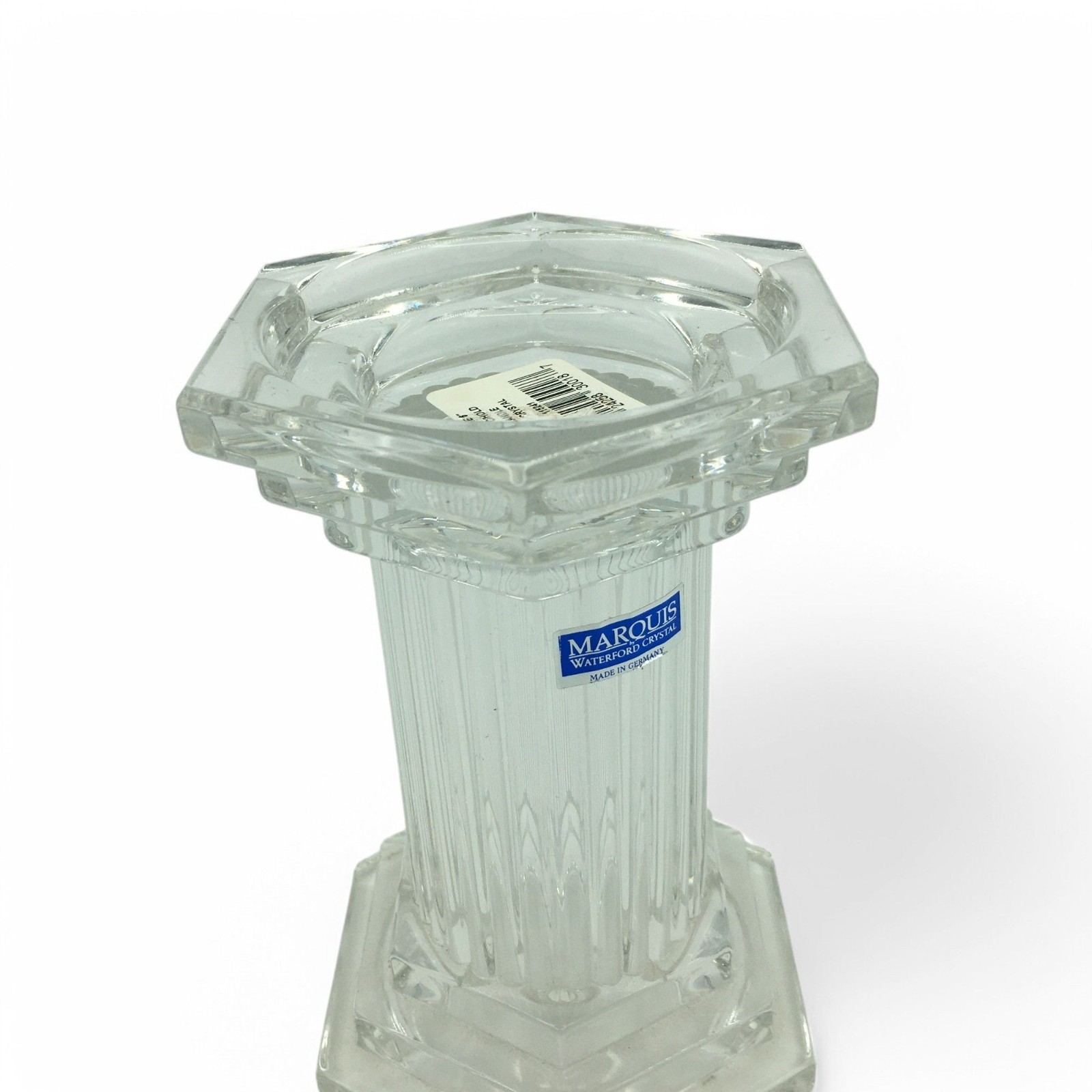 Marquis by Waterford Crystal Triumphe Pillar Candle Holder Column Pedestal 6″