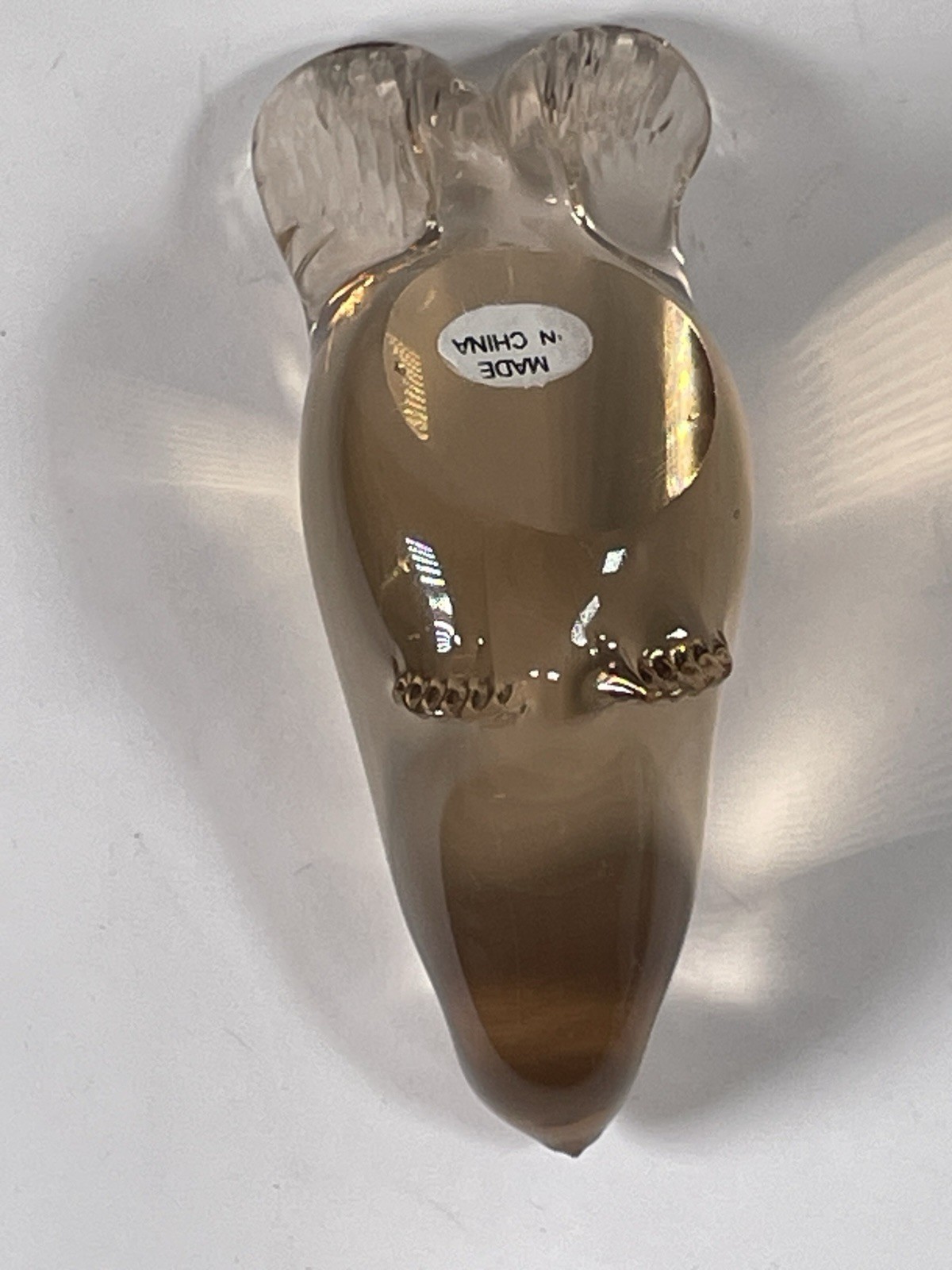 Vintage Handblown Art Glass Seal Figurine Paperweight Murano Style Rare