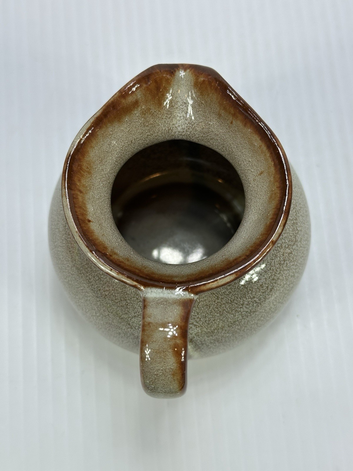 Chester Nicodemus Ohio Studio Pottery Small Pitcher Signed Vintage Mid Century