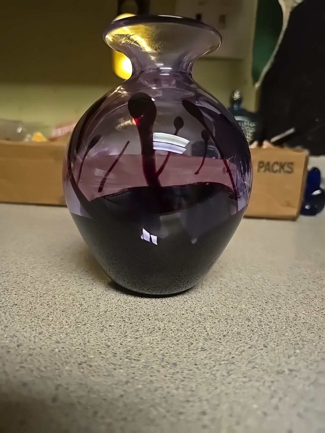 MCM Beautiful Signed and Numbered Peter Vanderlaan Hand Blown / Made 1995 Art