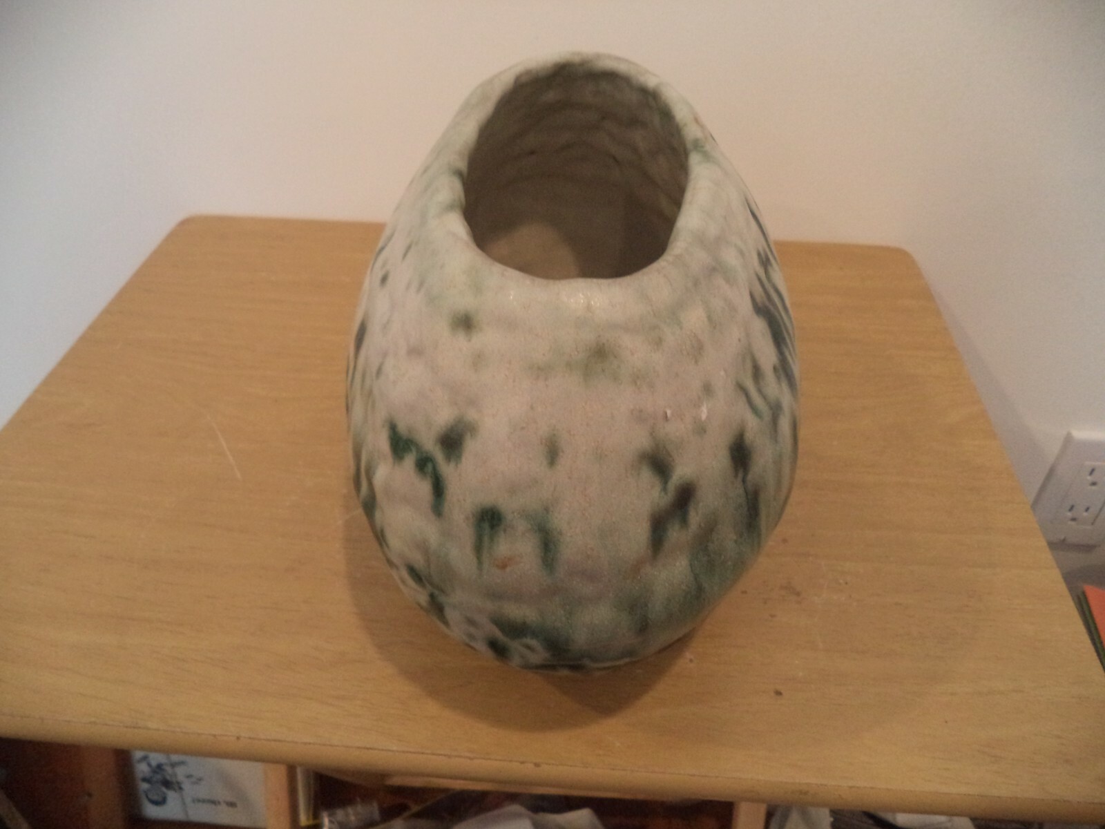 VINTAGE VOIGT 1896?? GREEN & WHITE 11″ LONG 6″ WIDE 6.5 POUNDS
