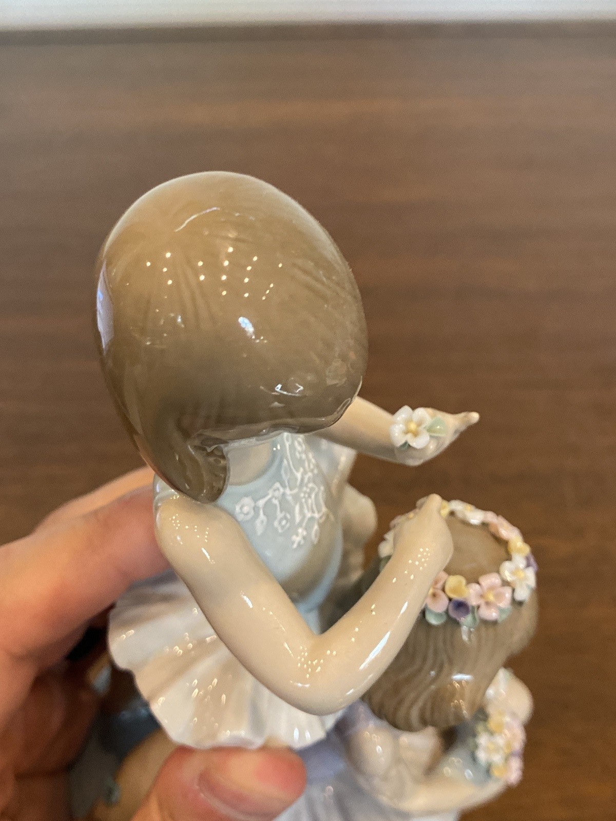VTG LLADRO FIRST BALLET Glossy Porcelain Figurine #5714 8″H SPAIN