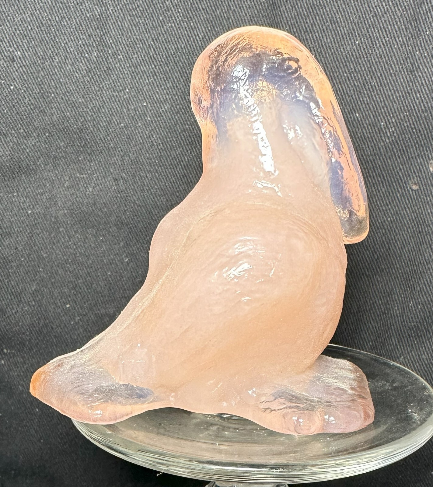 Boyd Glass Pete the Pelican Bird Petal Pink 2001