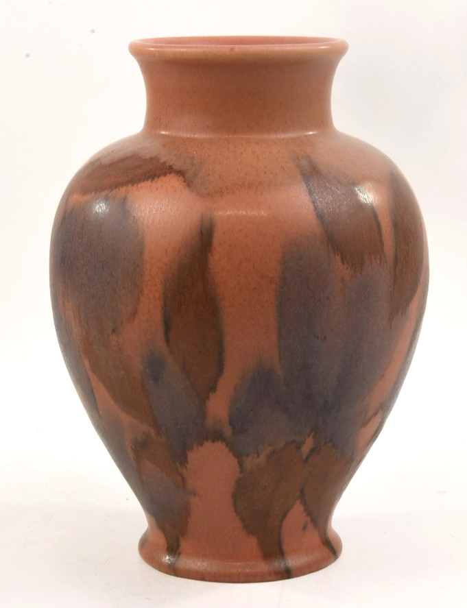 Rookwood Pottery Vellum-Decorated Mat Arts & Crafts 9″ Vase, Jensen, 1929