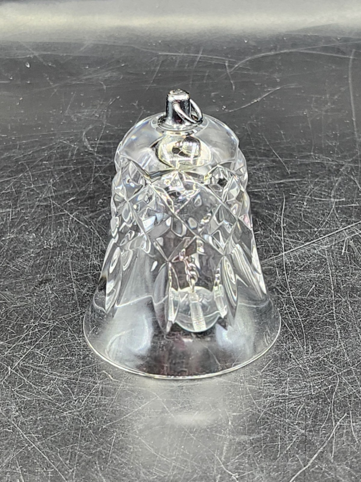 Waterford Crystal Ireland Lismore Blarney Mini Bell Ornament Excellent Condition