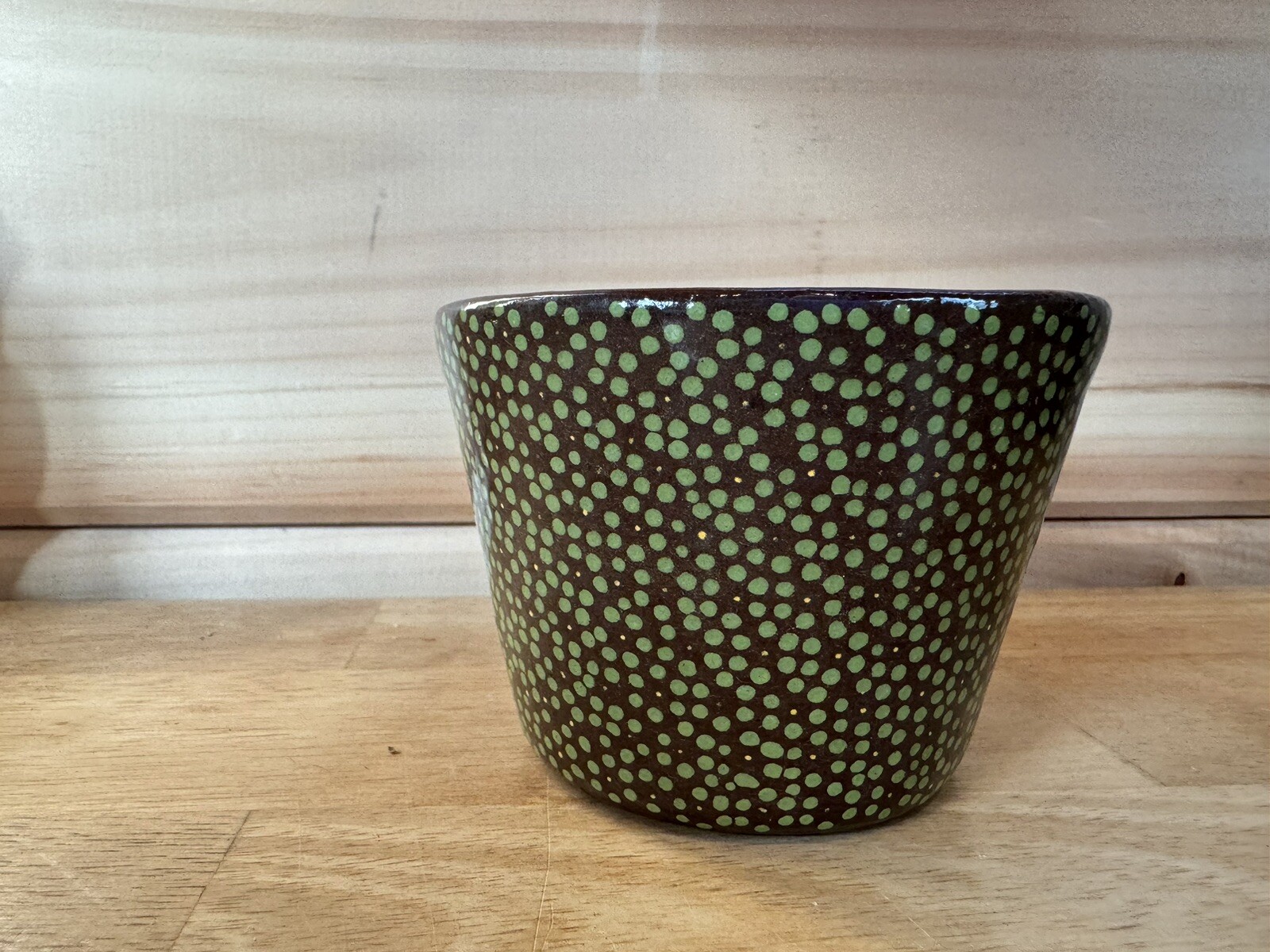 CAPULA MICHOACÁN POT Base Pottery Flower Handmade 3.75” Dia 2.75” Tall