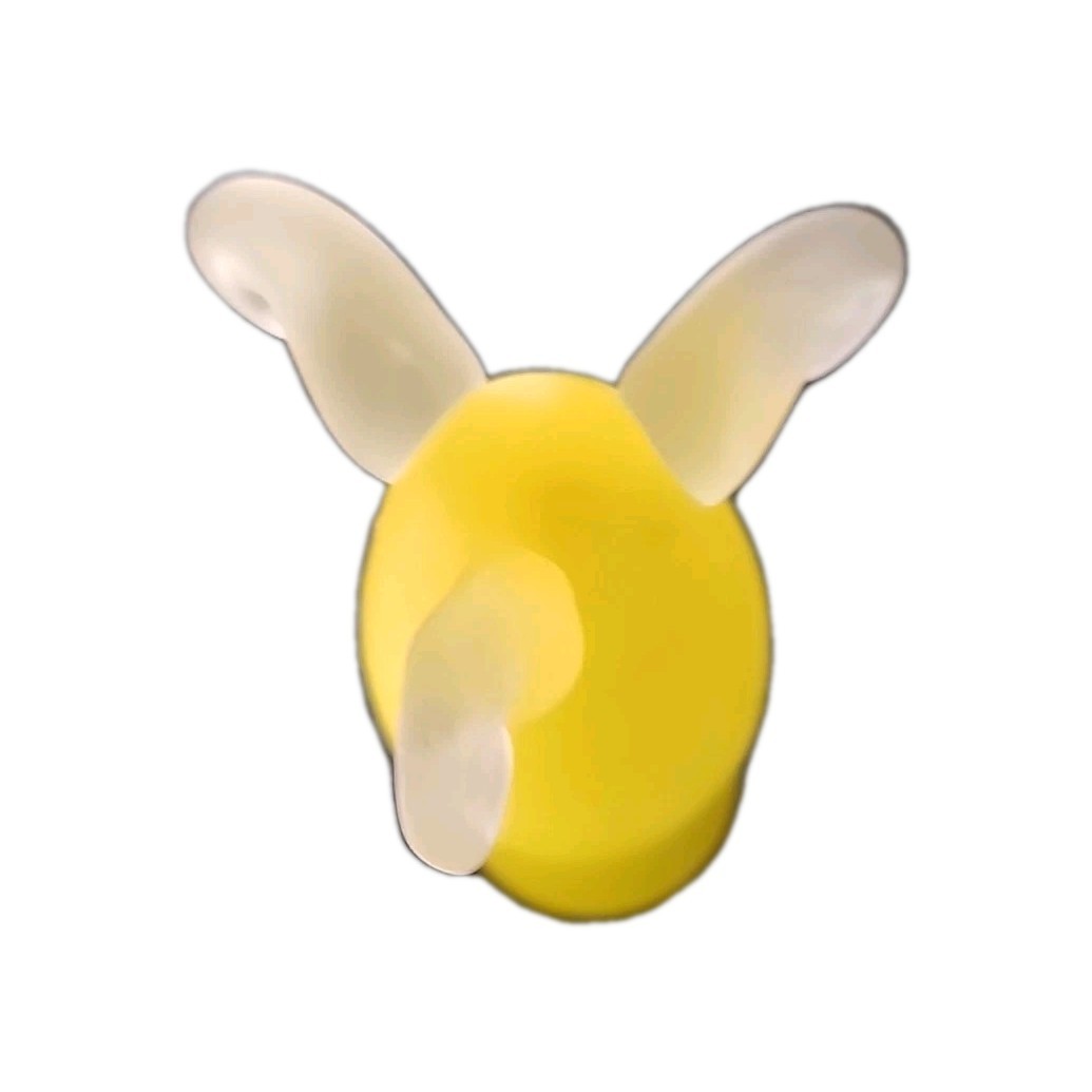 7-1/4″ Empoli/Empoli Style 3 Footed Yellow Art Glass Bud Vase