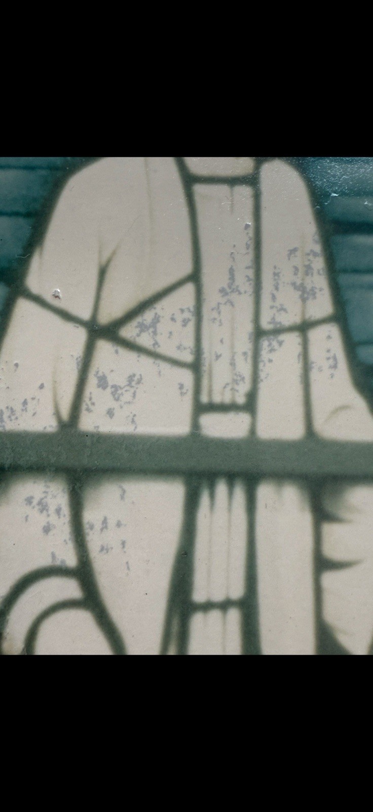 1968 Judson Studios Stained Glass Panel Episcopal Church Los Angeles