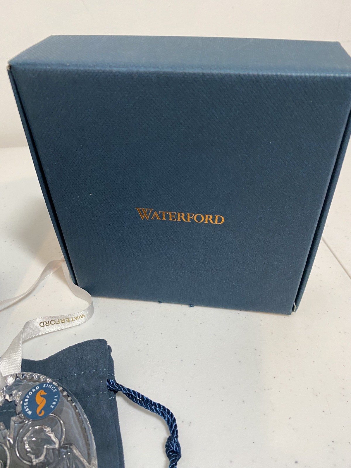 Waterford 2020 Crystal Nativity Ornament 3.5″ Boxed w/tag # 1055085