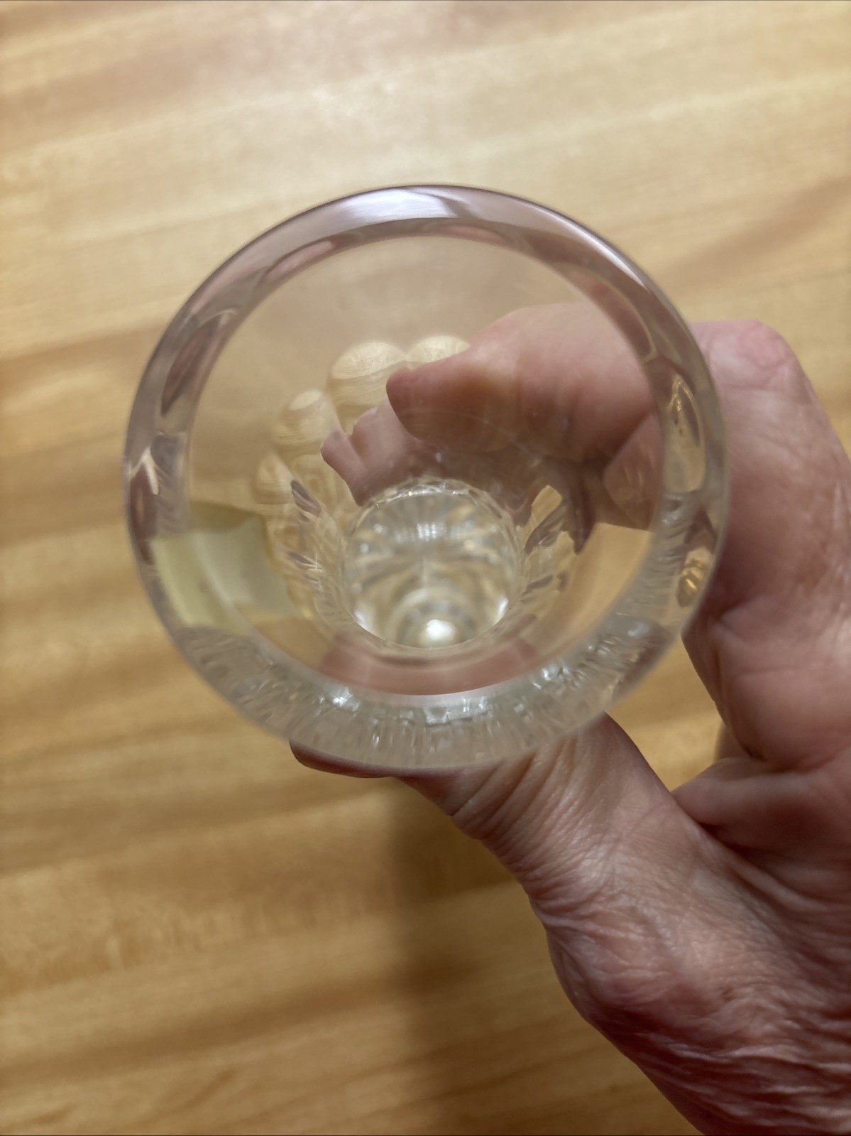 Lead Crystal Vase Miller Rogaska Covington Richmond Clear Slovenia 7.5”